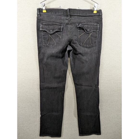 New York & Company Eastside Black Jeans Size 10 Straight -0424B193 - Picture 5 of 9